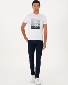 Resim Cacharel Erkek Lacivert Pantolon Jean 50305763-vr033 