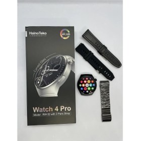 Resim Haino Teko Watch 4 Pro RW32 Curved Amoled Ekran 3 Kordon Akıllı Saat 