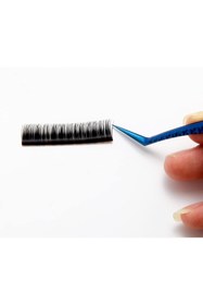 Resim Lashlusion Ipek Kirpik Cımbız Set Paslanmaz Çelik Hafif Gövdeli Tam Kapanan Wolume Cımbız 