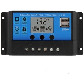 Resim Myrobotech Solar Güneş Paneli Akü Şarj Kontrol Cihazı 20A 