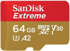 Resim Extreme SDSQXA2-064G-GN6MN 64 GB 100 MB/s UHS-I Micro SDXC Hafıza Kartı Sandisk