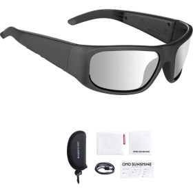 Resim Oho Sunshine T8 Pro Akıllı Güneş Gözlüğü - Bluetooth 5.2, Sesli Komut, Müzik ve Çağrı Kontrolü- Wireless Kulaklık 