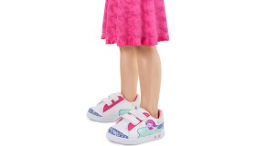 Resim Kiko Kids Mermaid Cırtlı Işıklı Kız Bebek Spor Ayakkabı Beyaz 