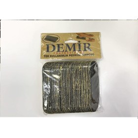 Resim Demir Tek Kullanımlık Pedikür Törpüsü 100'lü 