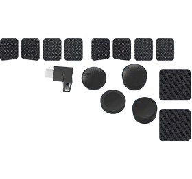 Resim Xindoker Jys Steam Deck Aksesuar Seti: Arka Tuşlar, Dokunmatik Panel Koruyucu Filmi, Silikon Rocker Kapakları - Dokunma Duyuşunu Artırır, Korumak İçin Tasarlanmıştır 