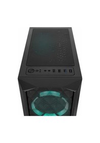 Resim Everest Bumpy 600w Usb 3.2 Rgb Atx Mid Tower Siyah Kasa 