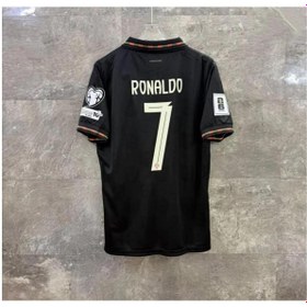 Resim jabuka Portekiz 2026 Dünya Kupası Cristiano Ronaldo Forması (BLACK) 
