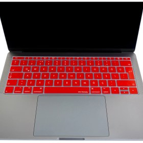 Resim McStorey Laptop Macbook Pro Klavye Kılıf Türkçe Q Baskılı A1534 A1708 ile Uyumlu 