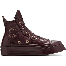 Resim Converse Chuck 70 De Luxe Squared Kadın Günlük Ayakkabı A10039c Kırmızı A10039c Kırmızı 