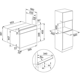 Resim Smart Fsm 45 Mw Xs 40 Lt Mikrodalga Fırın 