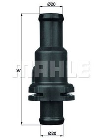 Resim Termostat 75 Derecec Govde Ile Golf5-Golf6-Jetta-Q3 Blg-Bmy 1-Mhl Th575 