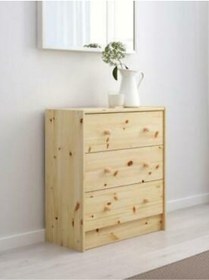 Resim Bamena Wood Vesa Ahşap Etejer 