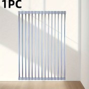 Resim SunCleanse 15 Tüp ile Rulo Kurutma Rafı - Mutfak Tezgahları için İdeal, Taşınabilir ve Çok Amaçlı Paslanmaz Çelik Üstü Bulaşık Süzgeci, 43cm x 30cm Boyutlu, Katlanabilir ve Kollapse Tasarım, Mutfak Tezgahları için Bulaşık Kurutma Rafı 