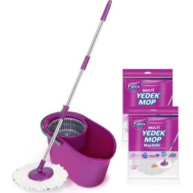 Resim Smart Otomatik Temizlik Seti 2 Adet Mop Bezi 