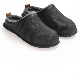 Resim Gezer 12464 Eva İçi Kürklü Islak Zemin Erkek Kışlık Ev Bahçe Sokak İş Terliği 