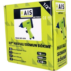 Resim HAIS Profesyonel 1/2'' Havalı Somun Sökme WFI-1070 