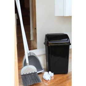 Resim PremiumPort Şık 32 Litre Kapaklı Çöp Kovası, Banyo ve Mutfak Için Ideal 