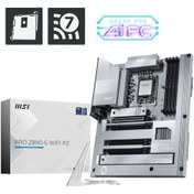 Resim MSI PRO Z890-S WIFI PZ Intel LGA1851 Z890 DDR5 8800MHz(OC) ATX Gaming (Oyuncu) Anakart 