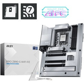 Resim MSI PRO Z890-S WIFI PZ Intel LGA1851 Z890 DDR5 8800MHz(OC) ATX Gaming (Oyuncu) Anakart 