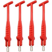 Resim Sones 4 Pcs Araba Valf Kolu Valf Değiştirme Çektirme Lastik Tamir Aleti, Stil: Plastik Saplı 