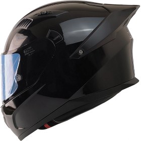 Resim Fazer 22.R06 Double Vizörlü Full Face Spoiler Motorsiklet Kaskı Siyah 