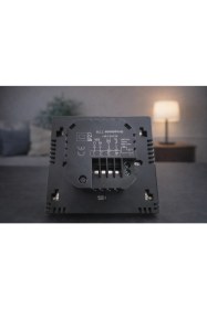 Resim Programlanabilir Oda Termostatı – Dokunmatik Ekran, Yerden Isıtma Uyumlu, 230V 