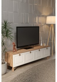 Resim Bohem 180 Cm Mdf Kapak Tv Ünitesi Çam 