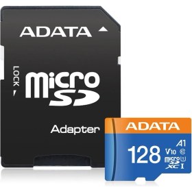Resim Adata 128GB Premier microSDXC Card with Adapter UHS-I Class10 V10 Hafıza Kartı 