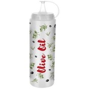 Resim BUFFER® Şeffaf Kapaklı Sızdırmaz Yağlık Sosluk Şişesi Plastik Yağdanlık Master Chef AP-9471 