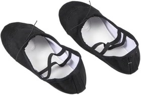 Resim CALLARON 1 Çift çan dans ayakkabıları bayan düz ayakkabı kadınlar için terlikler Bale ayakkabıları çocuklar için terlikler cep ayakkabı kız Düz ayakkabılar yoga ayakkabıları Bayanlar 