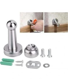 Resim Mıknatıslı Kapı Tamponu 8cm Kapı Stoperi (5 Adet) 