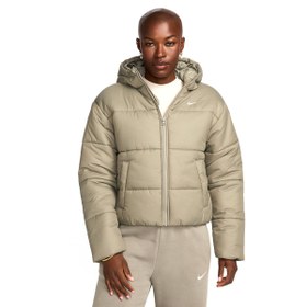 Resim Nike Sportswear Therma-Fit Kadın Yeşil Günlük Stil Mont FZ5899-321 