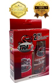 Resim ARACINIZ İÇİN EN İYİSİ T-RAX Trax Ikili Paket 2 In 1 Oto Lastik Tampon Plastik Deri Parlatıcı Koruycu Süngerli Cila Paket 