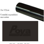 Resim Koyu Siyah Cam Filmi 152Cm X 5M - Dark Black %15 