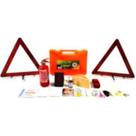Resim Trafik Seti Ultra Plastik Kutu Kare 1Kg Yangin Söndürcülü Set 504657056 