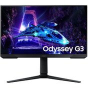 Resim SAMSUNG ODYSSEY G3 LS24DG302EUXUF 24? 1Ms 180Hz FULLHD FREESYNC (DP + HDMI) PIVOT GAMING MONİTÖR 