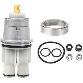 Resim Xurunkeji Rp22734 Kaput Somunu İle Delta 13/14 Serisi Tek Kulplu Küvet Duş Bataryası İçin Rp46074 Duş Kartuşu Yedeği 