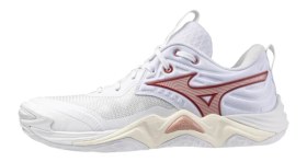 Resim Wave Momentum Elite Kadın Voleybol Ayakkabısı Beyaz / Kırmızı 