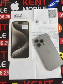 Resim Apple iPhone 15 Pro Max İkinci El TR | 256 GB | Natürel Titanyum 