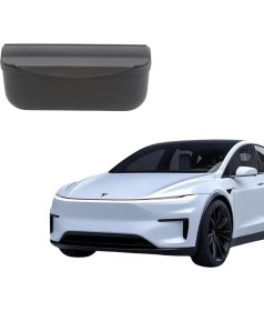 Resim Ramm Tesla Juniper Istenen Yere Yapışan Kapaklı Gözlük Kabı Siyah 