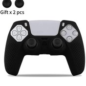 Resim Silikon Koruyucu Kol Örtüsü Ps5 Denetleyici Aksesuarları Kauçuk Kılıf Ps5 Ince Anti-slip-black 