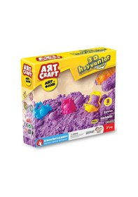 Resim Art Sand 3d Hayvanlar Seti 500 Gr. - Oyun Kumu Seti - Kinetik Kum Seti - Natural Kum - Doğal Kum Renkli 