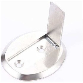 Resim Fortunelane Siyah 3m Otomatik Yapışkan, Vidalı Montajlı, Zırh Çelik Bileşenli, Ağır Görevli Güçlü Manyetik Kapı Tutucu 2 Adet E61 E61 