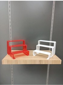 Resim Uzmangrupraf Uzman Grup Raf Pleksi Ayakkabılık-3'Lü 