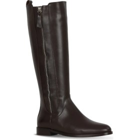 Resim Bueno Shoes Kahverengi Deri Kadın Topuklu Çizme 33WC18505 33WC18505 