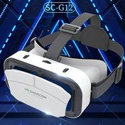 Resim 3D Film VR Gözlüğü, Entegre Oyun Konsolu İmzası Sanal Gerçeklik Gözlüğü, Oyun Aksesuarları, Kış İçin Oyun Hediyesi 