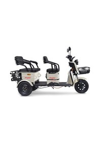 Resim Skyjet Master Car Elektrikli Moped Beyaz 