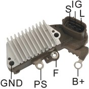 Resim 12v Alternatör Konjektör Nıppon Denso 3 Fiş Oval Soket s Ig L N11.183 