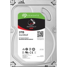 Resim Seagate IronWolf NAS HDD 3TB 3.5" 5900RPM 64MB Cache Sata 3 Sabit Disk ST3000VN007 