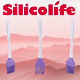 Resim Silicolife Silikon Büyük Fırça | Yumurta Fırçası 